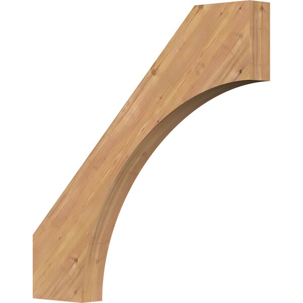 Ekena Millwork 3 1/2"W x 34"D x 34"H Westlake Smooth Knee Brace, Western Red Cedar BRC04X34X34WTL00SWR - main